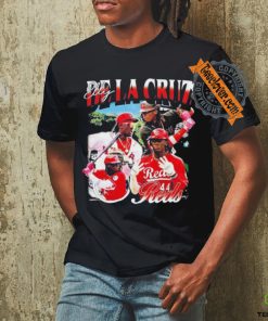 Elly De La Cruz Cincinnati Reds vintage graphic player collage shirt