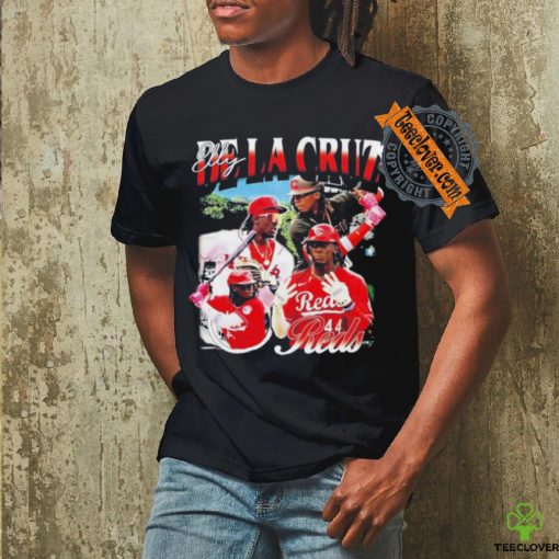 Elly De La Cruz Cincinnati Reds vintage graphic player collage shirt