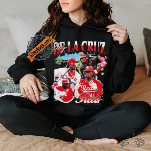 Elly De La Cruz Cincinnati Reds vintage graphic player collage shirt