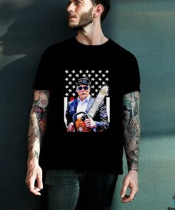 Elon Musk Chainsaw Doge USA flag shirt