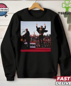 Elon Musk Jumped for Trump at Butler Rally Poster Shirt