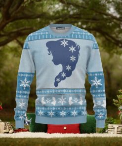 Elsa Blue Christmas Ugly Christmas Sweater