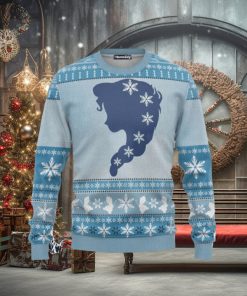 Elsa Blue Christmas Ugly Christmas Sweater
