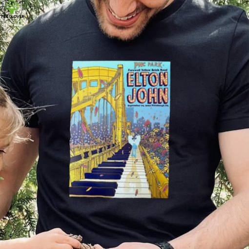 Elton john pnc park farewell yellow brick road Pittsburgh pa 9 16 22 posters T hoodie, sweater, longsleeve, shirt v-neck, t-shirt