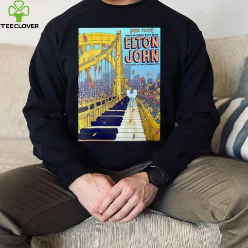 Elton john pnc park farewell yellow brick road Pittsburgh pa 9 16 22 posters T hoodie, sweater, longsleeve, shirt v-neck, t-shirt