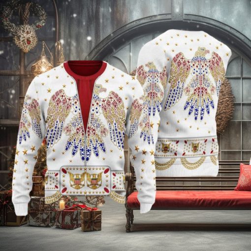 Elvis Costumes Christmas Ugly Sweater For Men And Women Gift Hoidays
