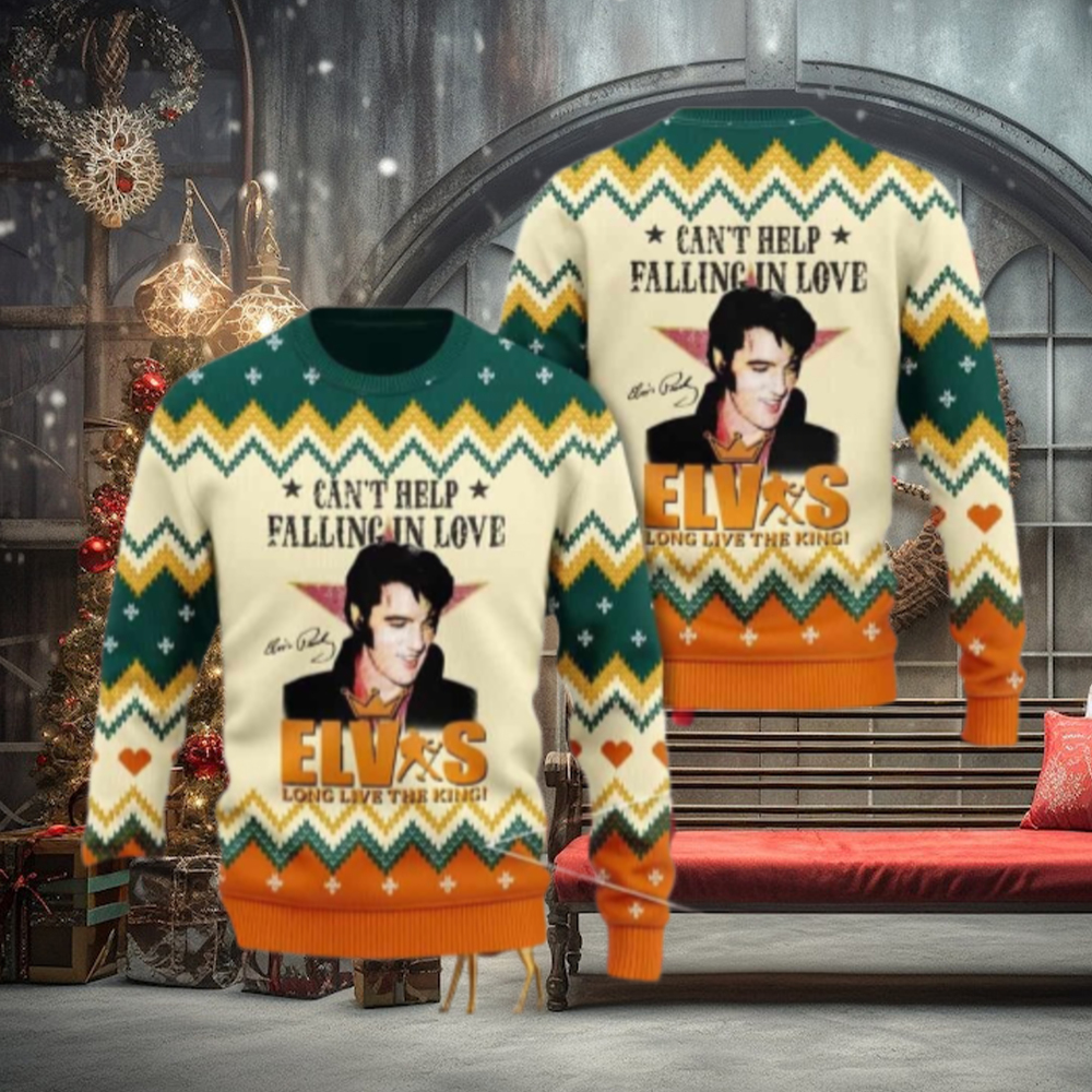 Elvis Presley Can’t Help Falling In Love Chirstmas Gifts 2024 Xmas For Family And Friends Ugly Sweater Elvis Presley Can’t Help Falling In Love Chirstmas Gifts 2024 Xmas For Family And Friends Ugly Sweater