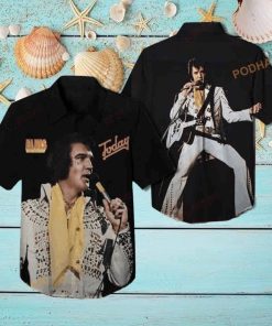 Elvis Presley Funny Hawaiian Shirt