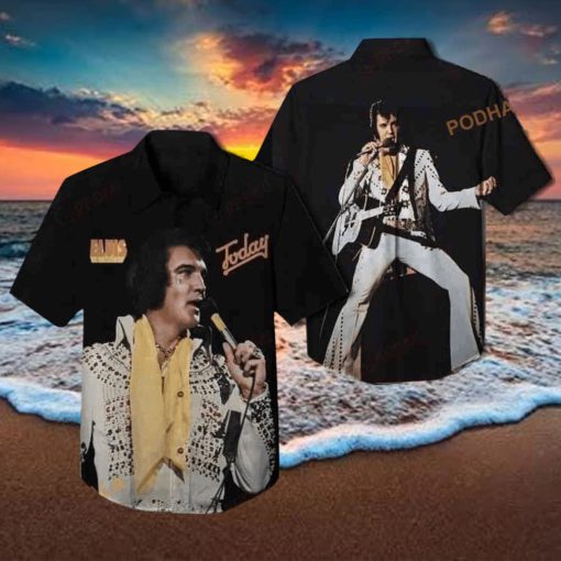 Elvis Presley Funny Hawaiian Shirt