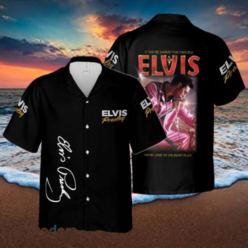 Elvis Presley Hawaiian 3D Shirt Style 11 For Men And Women Gift Short Sleeve Beach Shirt