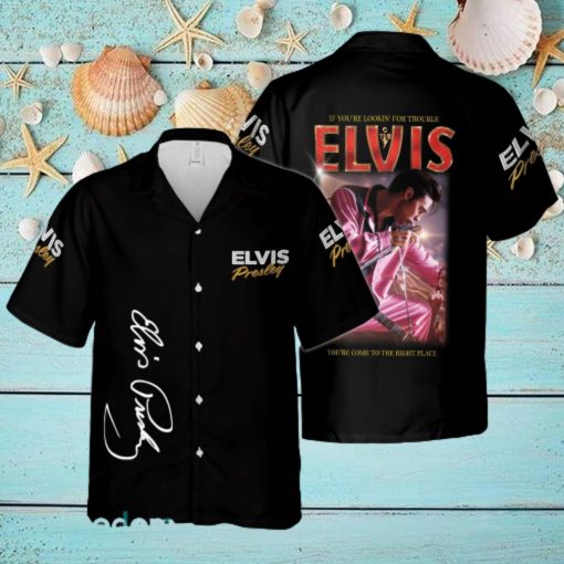 Elvis Presley Hawaiian 3D Shirt Style 11 For Men And Women Gift Short Sleeve Beach Shirt