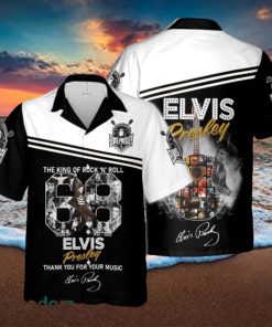 Elvis Presley Hawaiian 3D Shirt Style 17 For Men And Women Gift Short Sleeve Beach Shirt