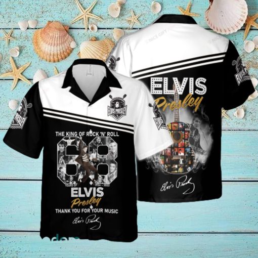 Elvis Presley Hawaiian 3D Shirt Style 17 For Men And Women Gift Short Sleeve Beach Shirt