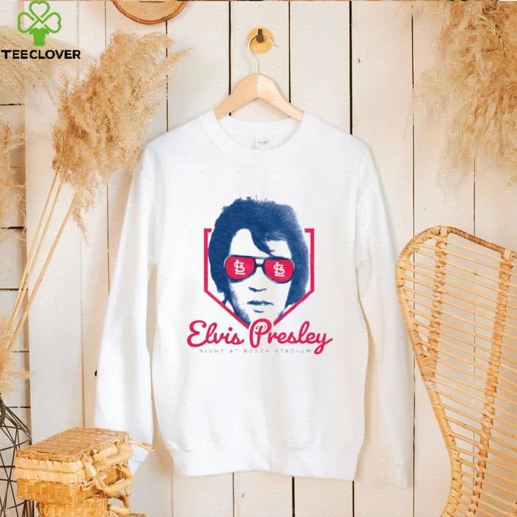 Elvis Presley St. Louis Cardinals night at Busch stadium shirt Elvis Presley St. Louis Cardinals night at Busch stadium shirt