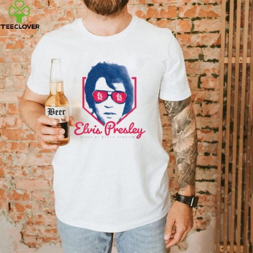 Elvis Presley St. Louis Cardinals night at Busch stadium shirt