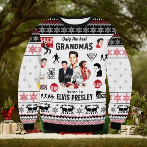 Elvis Presley Ugly Sweater Gift For Men And Women