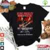 Snoopy walking on heartbeat Philadelphia Eagles football shirt