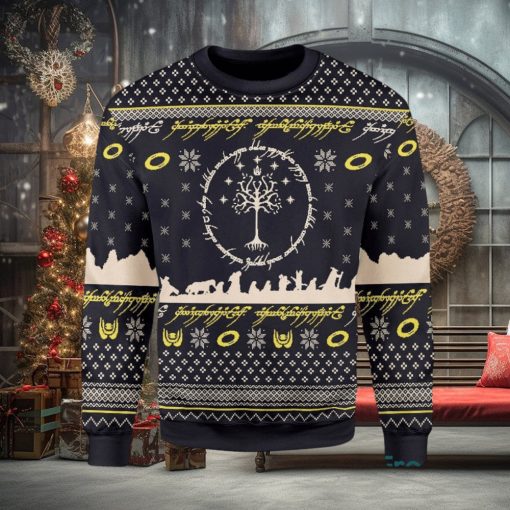 Elvish Circle Ugly Christmas Sweater 3D Printed Christmas Sweater