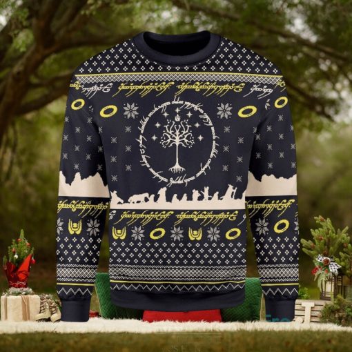 Elvish Circle Ugly Christmas Sweater 3D Printed Christmas Sweater