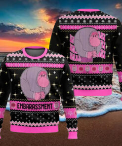Embarrassment Inside Out Ugly Christmas Sweater