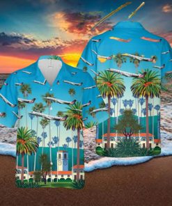 Embraer 145 Envoy Air Hawaiian Shirt Tropical Beach