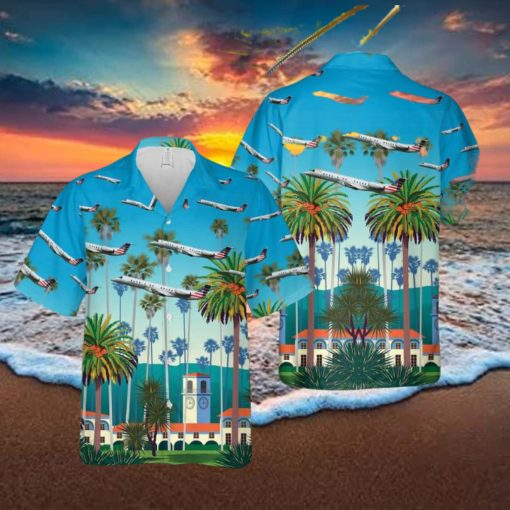 Embraer 145 Envoy Air Hawaiian Shirt Tropical Beach