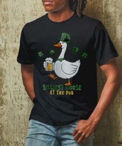 Embroidered Silliest Goose At The Pub St. Patrick’s Day Shirt