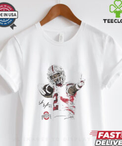 Emeka Egbuka Bullseye cartoon shirt