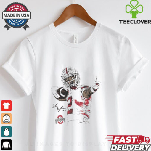 Emeka Egbuka Bullseye cartoon shirt