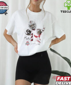 Emeka Egbuka Bullseye cartoon shirt