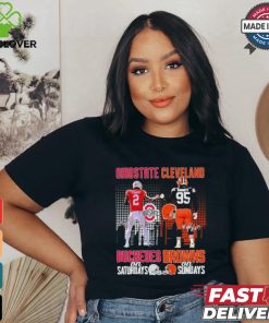 Emeka Egbuka Ohio State Buckeyes On Saturdays And Myles Garrett Cleveland Browns On Sundays Shirt