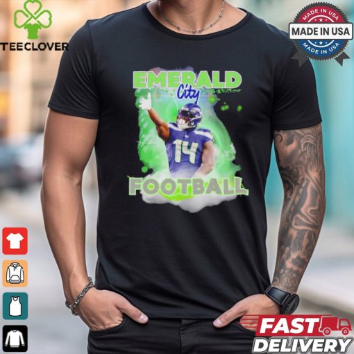 Emerald city football DK Metcalf Seattle Seahawks hoodie, sweater, longsleeve, shirt v-neck, t-shirt