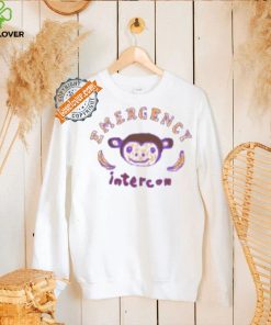 Emergency Intercom Monkey Purple Shirt