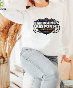 Emergency Response Liberty County logo shirt