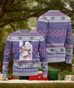Emilia x Puck Anime Ugly Christmas Sweater Custom Re Zero Xmas Gift