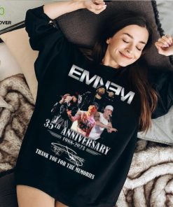 Eminem 35th Anniversary 1988 – 2023 Thank You For The Memories T Shirt – Limited Edition