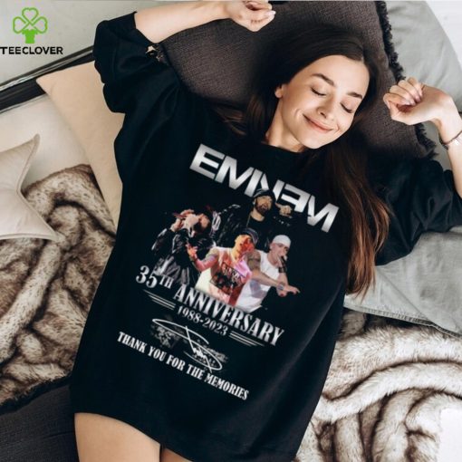 Eminem 35th Anniversary 1988 – 2023 Thank You For The Memories T Shirt – Limited Edition