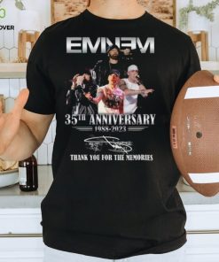 Eminem 35th Anniversary 1988 – 2023 Thank You For The Memories T Shirt – Limited Edition