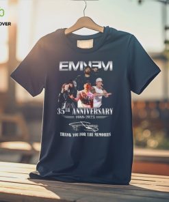 Eminem 35th Anniversary 1988 – 2023 Thank You For The Memories T Shirt – Limited Edition