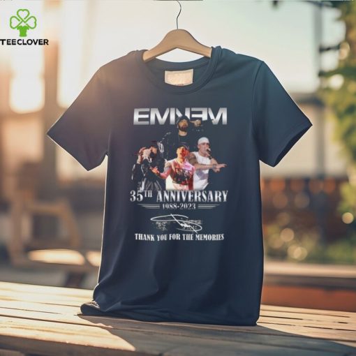 Eminem 35th Anniversary 1988 – 2023 Thank You For The Memories T Shirt – Limited Edition