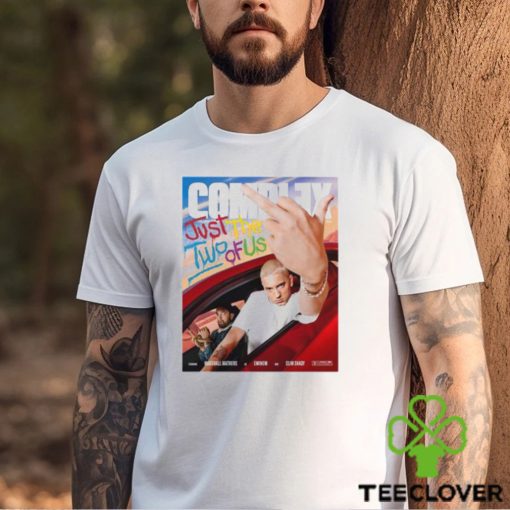 Eminem And Slim Shady For Complex Cover July 2024 Just The Two Of Us Starring Marshall Mathers As Eminem And Slim Shady Unisex T Shirt