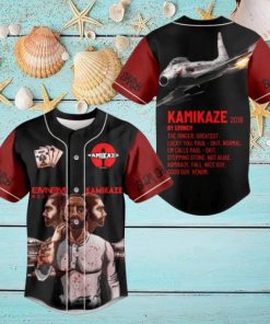 Eminem Kamikaze Baseball Jersey