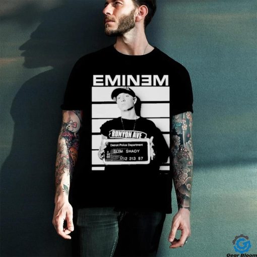 Eminem Merch Store Slim Shady Eminem Arrest T Shirt