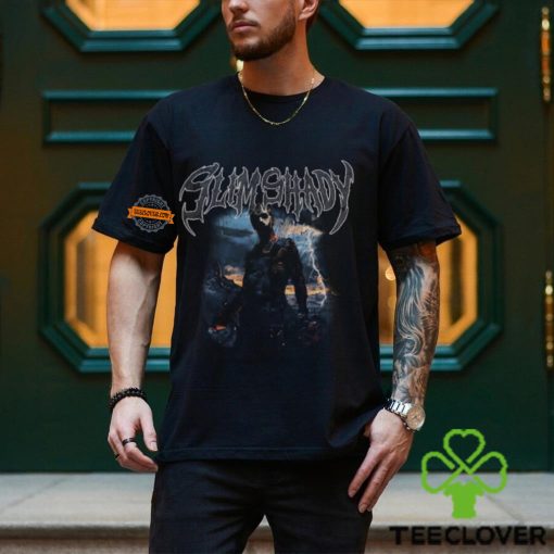 Eminem The Death Of Slim Shady Chainsaw Shady Classic T Shirt