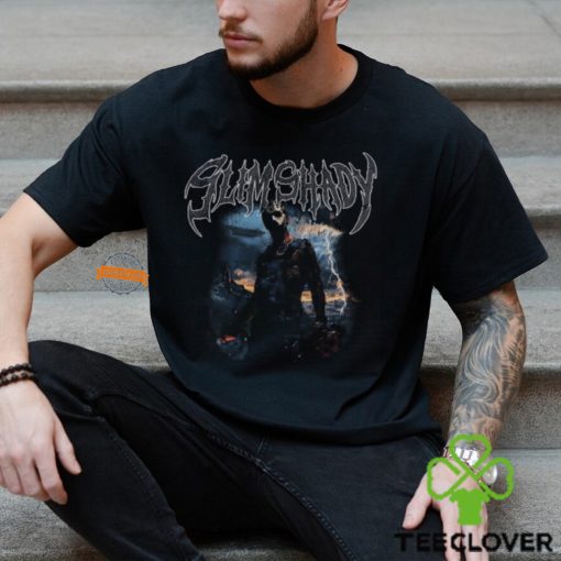 Eminem The Death Of Slim Shady Chainsaw Shady Classic T Shirt