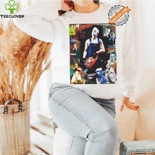 Eminem the death of slim shady 2024 on july 12th lithograph home decor poster shirt