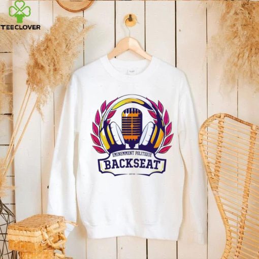 Eminemment Politique Backseat logo shirt