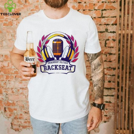 Eminemment Politique Backseat logo shirt