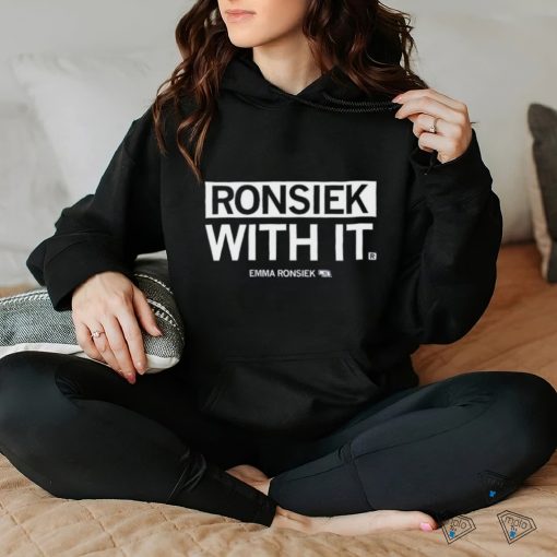 Emma Ronsiek Creighton Blue Jays Ronsiek With It Shirt