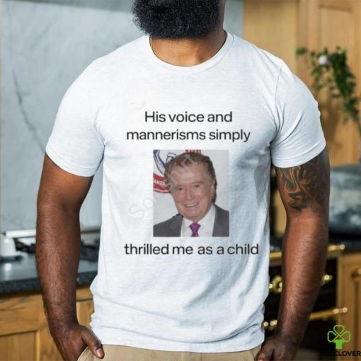 Emmatolkin His Voice And Mannerisms Simply Tee shirt